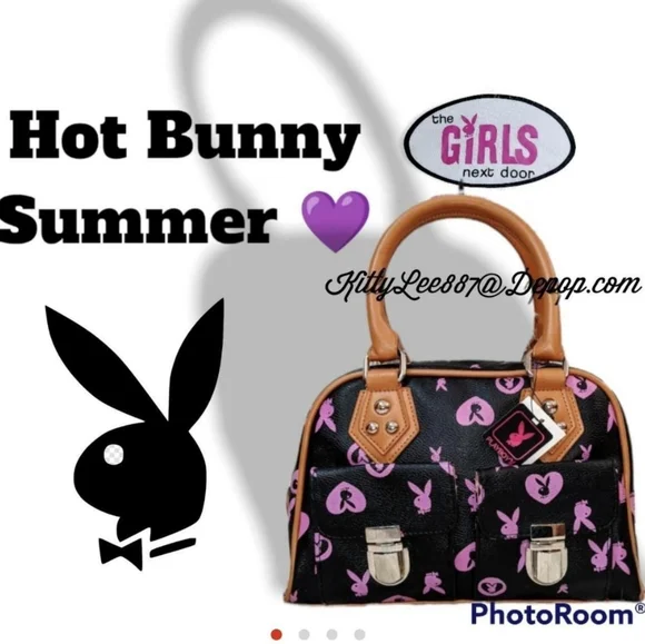 Y2K Playboy  Monogram Handbag NWT - Picture 10 of 10